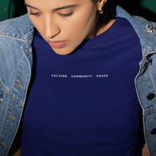 Load image into Gallery viewer, Culture Community Poder T-Shirt
